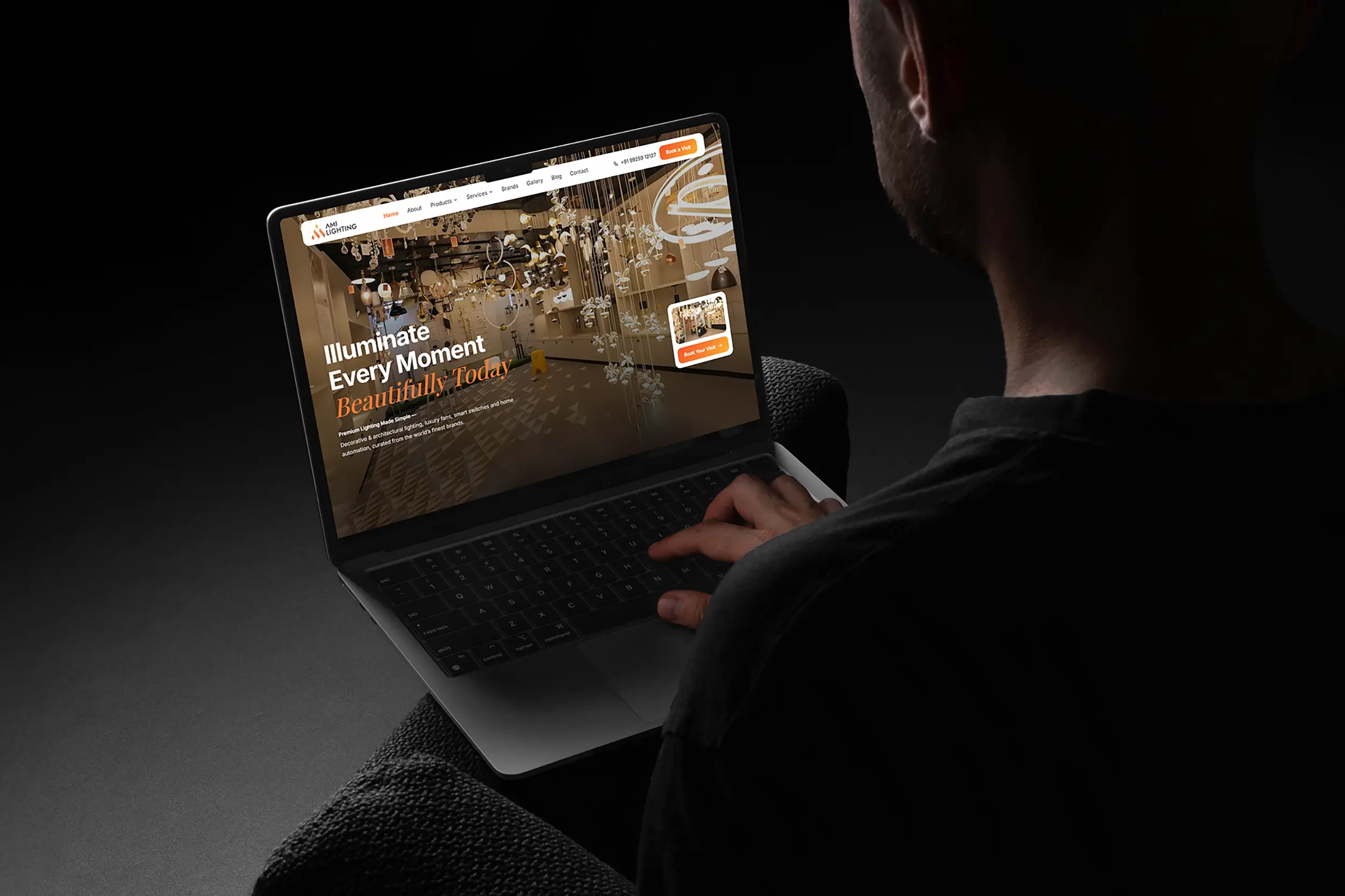 Lighting Website Design – AMI Lighting Responsive Website