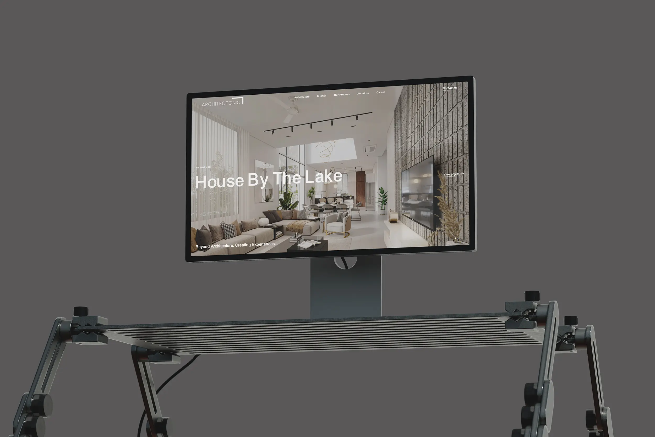 Architecture Website Design for The Architectonic